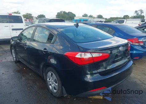 2014 Kia Forte Lx z USA, uszkodzony, nr VIN KNAFK4A62E5129184